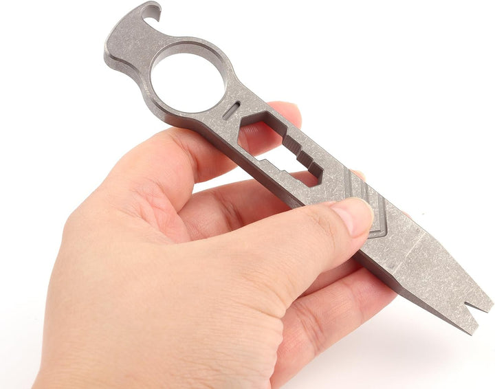 Hamans Titan EDC Brecheisen Flaschenöffner Brechstange Schraubenschlüssel Schraubendreher Kompakte G