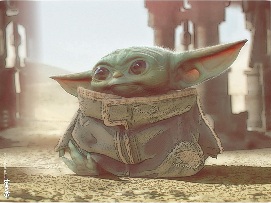 Tervis The Mandalorian Child Thermobecher mit Stern-Motiv, hergestellt in den USA, hält Getränke kal