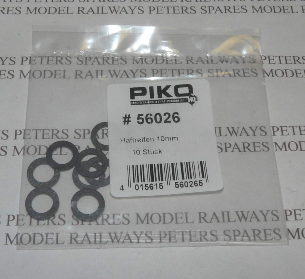 Piko 56026 - Haftreifen 10 mm (10 Stück)