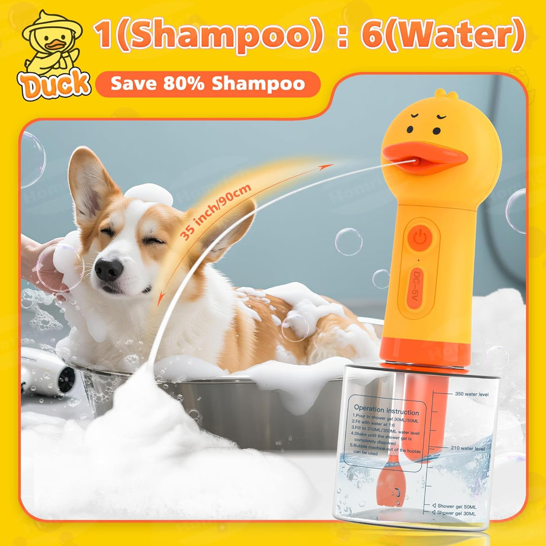 Hunde Seifenspender, Schaumseifenspender Automatisch für Hundebadewanne, Schaummaschine Elektrischer