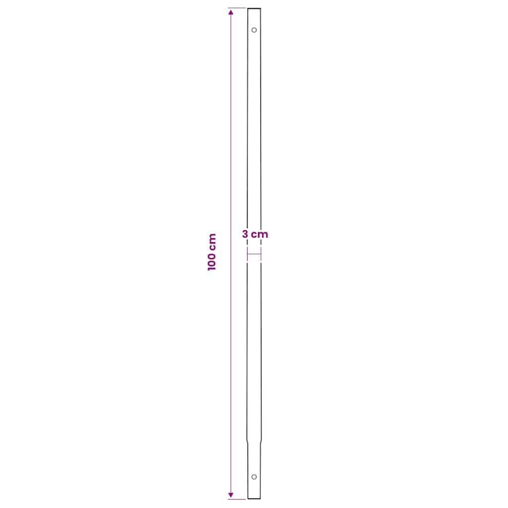vidaXL Erdbohrer 200 mm Brunnenbohrer Erdbohrgerät Brunnenbau Bohrgerät Rohr mit 13 m Röhren/200 mm,