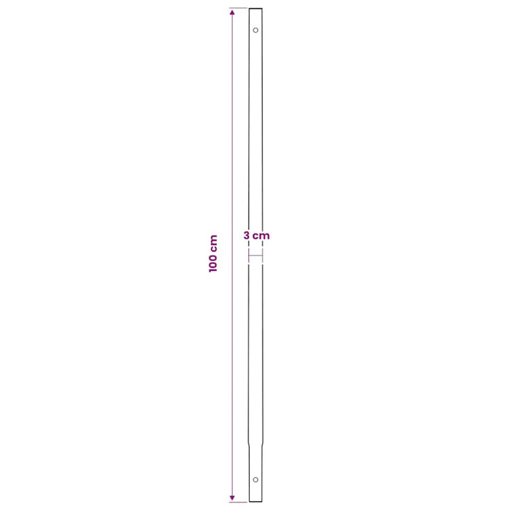 vidaXL Erdbohrer 200 mm Brunnenbohrer Erdbohrgerät Brunnenbau Bohrgerät Rohr mit 13 m Röhren/200 mm,