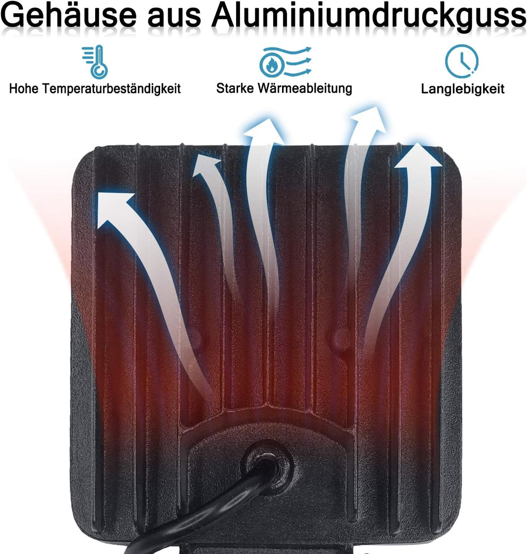 HENGMEI 48W LED Arbeitsscheinwerfer Reflektor Scheinwerfer Arbeitslicht LED Zusatzscheinwerfer Light