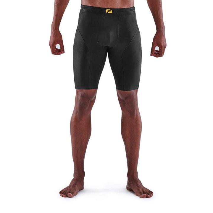 Skins Series-5 Half Tights Herren schwarz Grösse XXL 2022 Laufsport Shorts