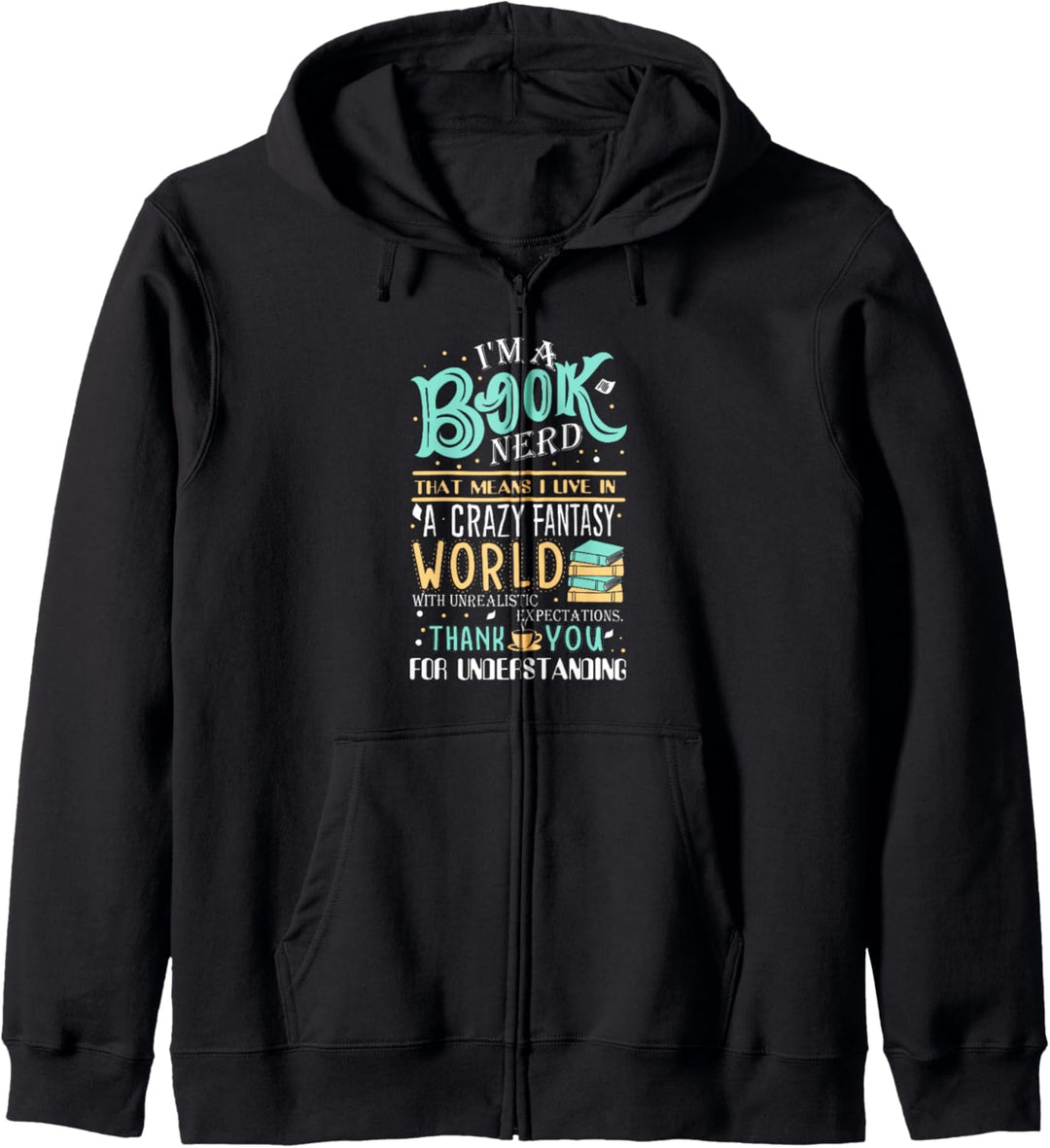 I'm a Book Nerd Kapuzenjacke