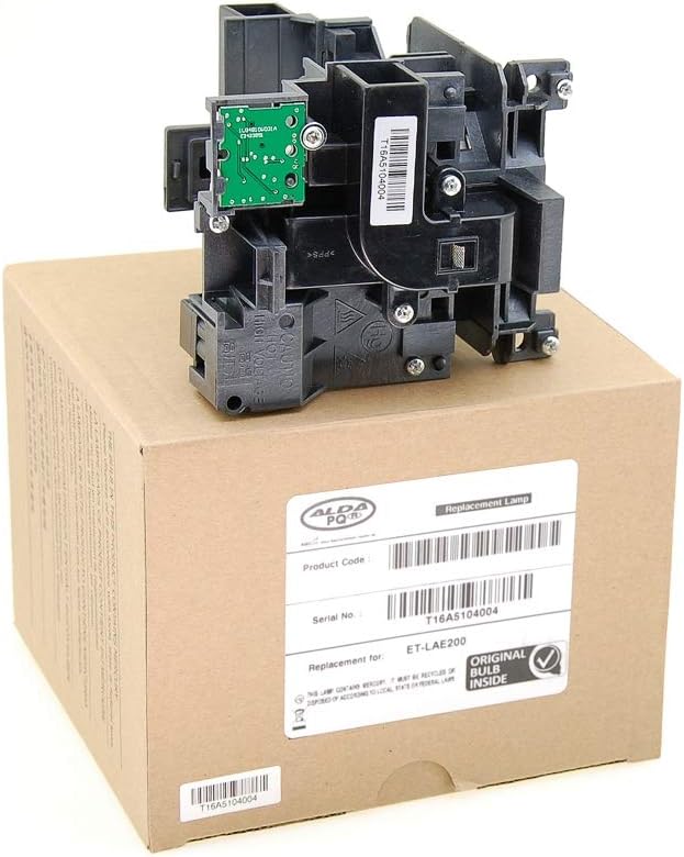 Alda PQ Professionell, Beamerlampe kompatibel mit PANASONIC ET-LAE200 PT-EW530E, PT-EW630 PT-EW630E,