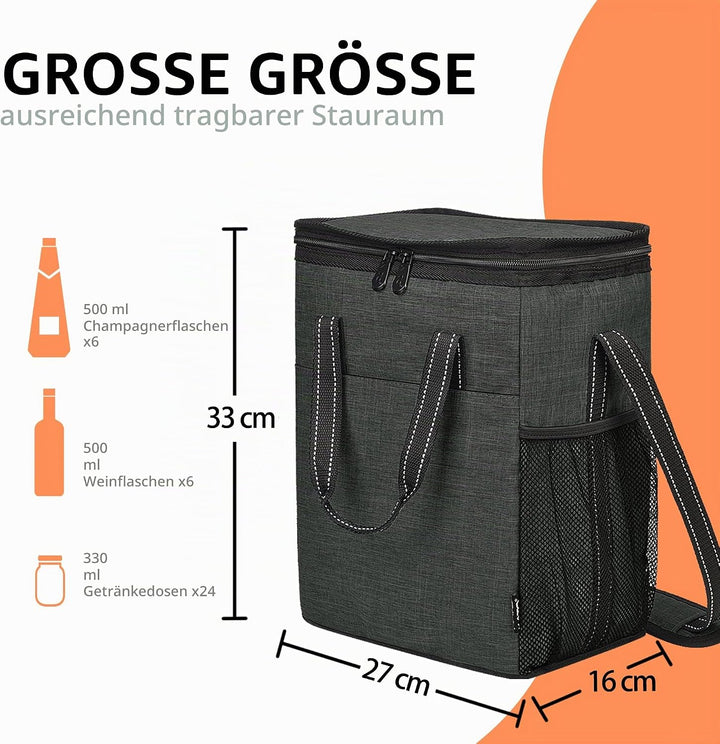 Kato Tirrinia Flaschentasche 6 Flaschen Wein Kühltasche Flasche Kühltaschen, Weintasche Kühltaschen