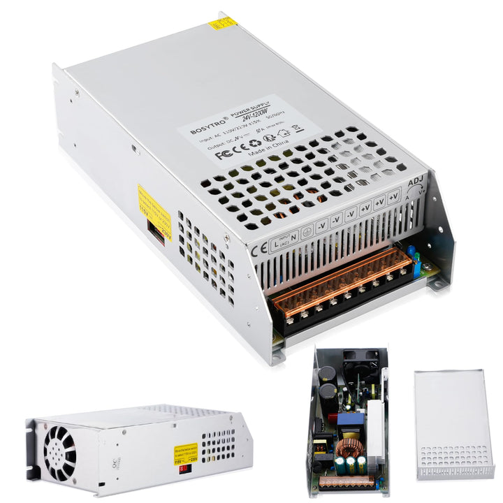 Trafo DC 24V 50A 1200W Schalternetzteil AC 110V/220V (PSU SMPS) 24Volt Transformator Industriell Ada