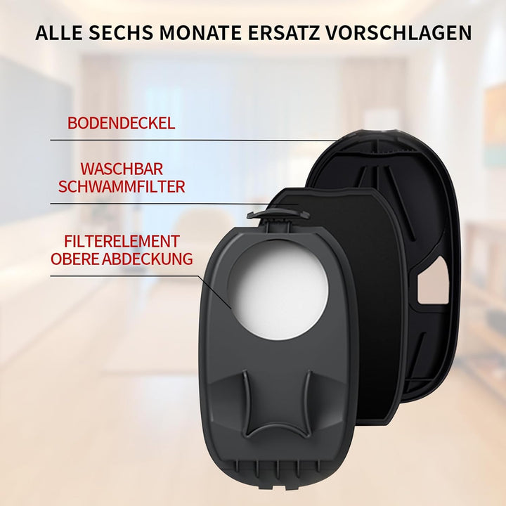 2 Stück Zubehör für PHILIPS AquaTrio 9000 Series XW9383 XW9385 XW9382, 2 Stück Filter Zubehör