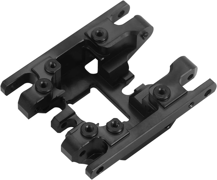 INJORA Unterfahrschutz 53g Getriebelager für 1/18 RC Crawler TRX4M Upgrade Schwarz, Schwarz