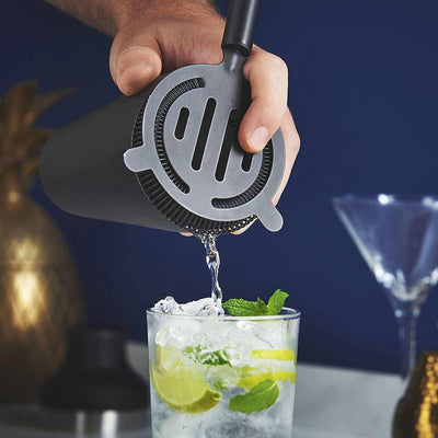 Mikamax - Cocktail Shaker Set - Cocktail Shaker - Cocktail Maker - Cocktailset - inkl. Rezeptbuch -