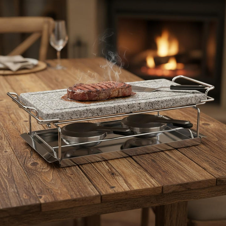 Quid Arbon Grillsteinset mit 2 Brennern