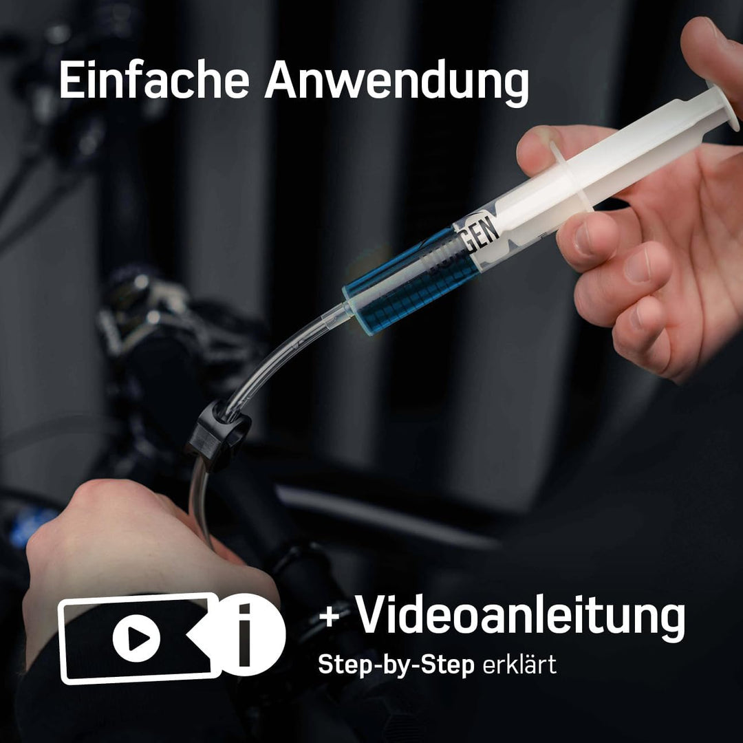 Borgen Entlüftungskit für Magura hydraulische Scheibenbremsen I Fahrrad Bremsen Service Kit I Entlüf