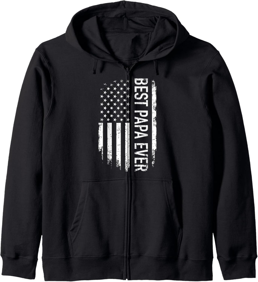 Bester Papa USA Flagge Kapuzenjacke
