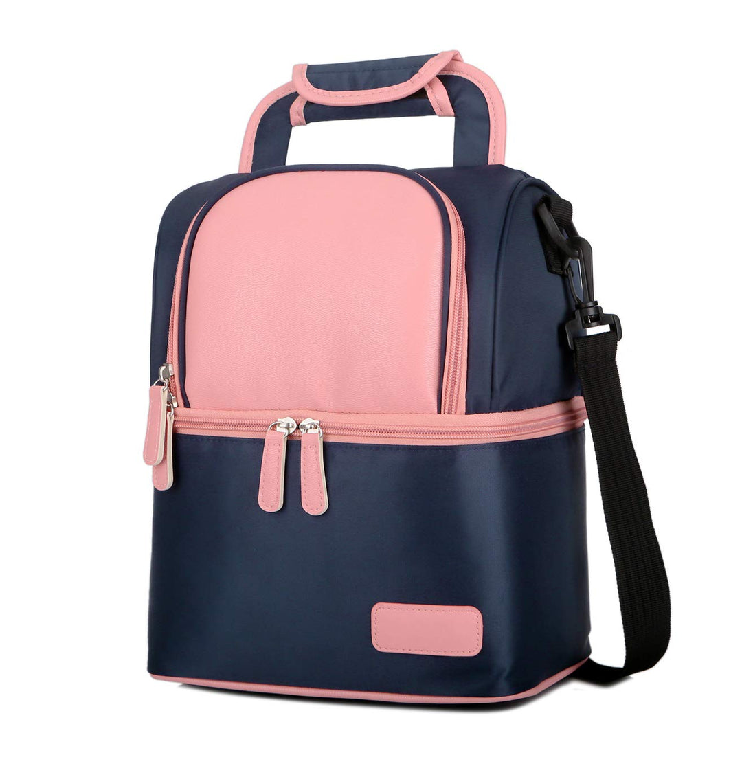 Mengshen Muttermilch Babyflasche Kühltasche/Mama Reiserucksack/wasserdichte Baby Milchtasche Gefrier