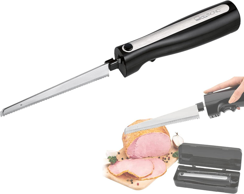 Elektromesser Küche Elektrisches Messer für Fleisch Küchenmesser Elektrisch für Gefriergut (Edelstah