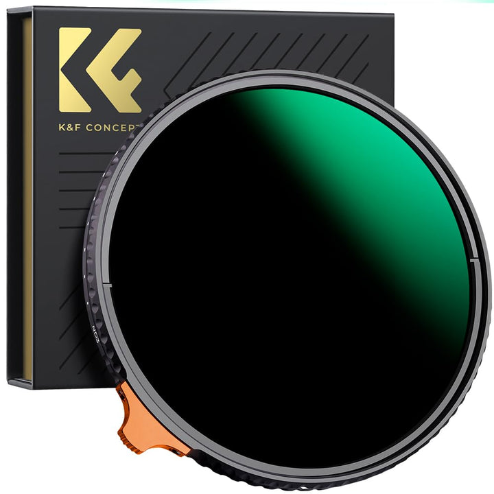 K&amp;F Concept Variabler ND Filter 72mm ND3-ND1000 Graufilter (1.5-10 Blendenstufen) （Nano Xcel） | Neut