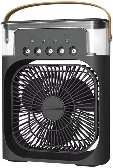 Mini-Klimagerät, tragbar, 4 in 1, Mini-Wasserkühler, leise, Verdunstungsventilator, Luftbefeuchter,
