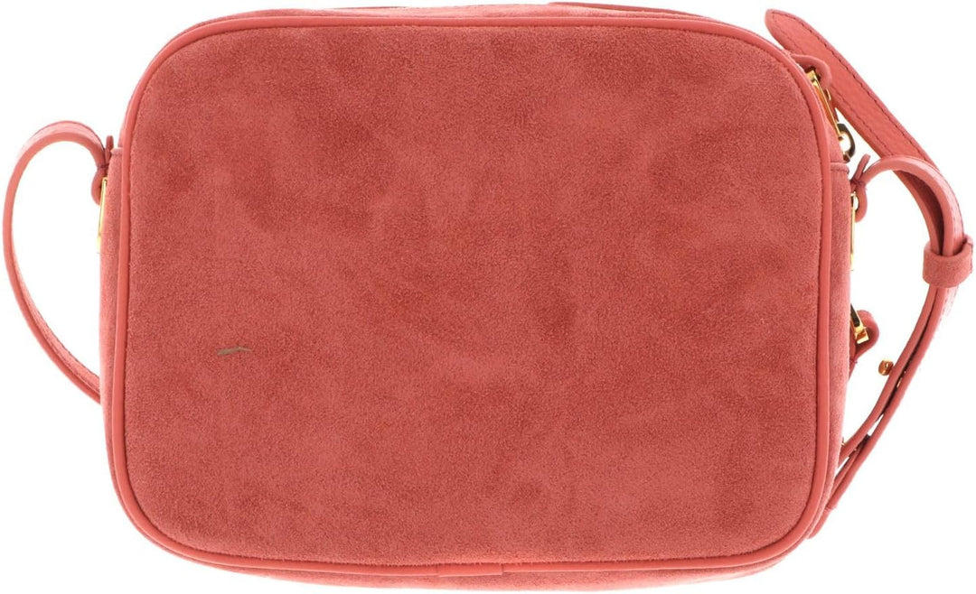 Coccinelle Lea Suede Umhängetasche Koralle