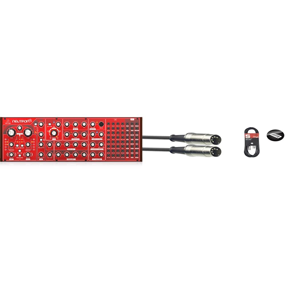 Behringer NEUTRON Paraphonic Analog and Semi-Modular Synthesizer with Dual 3340 VCOs, Multi-Mode VCF
