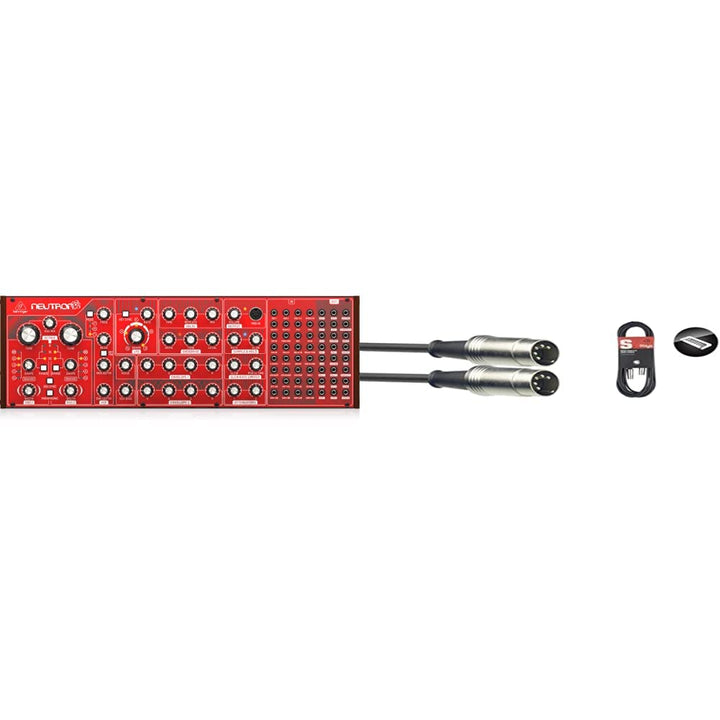 Behringer NEUTRON Paraphonic Analog and Semi-Modular Synthesizer with Dual 3340 VCOs, Multi-Mode VCF