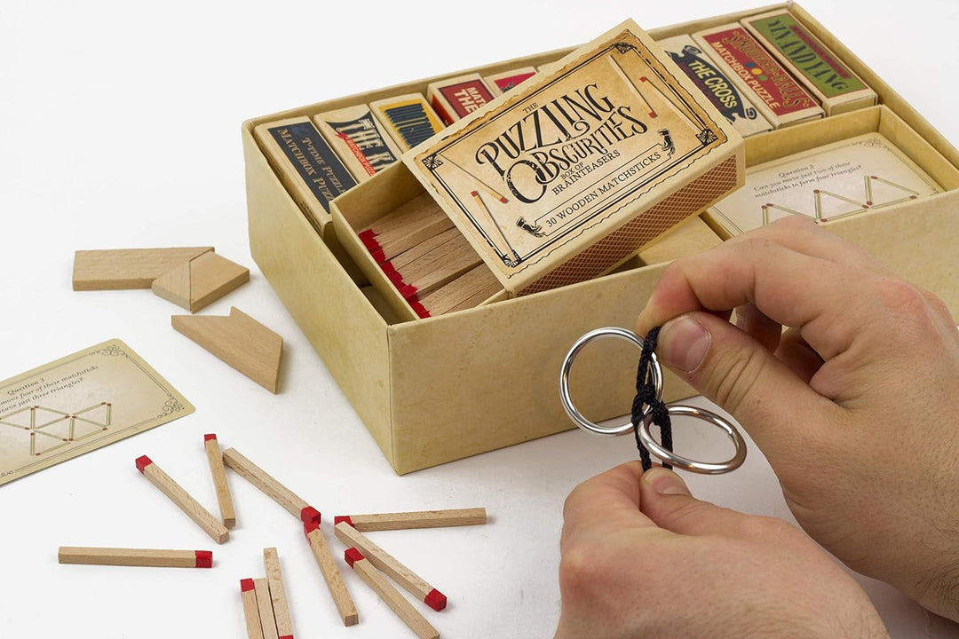 Professor PUZZLE Puzzling Obscurities, Gelb, Brain Training Puzzles