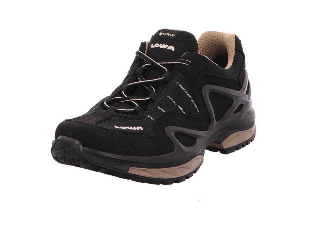 LOWA Halbschuh GORGON GTX [2024] 37 EU Schwarz Champag, 37 EU Schwarz Champag