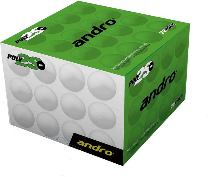 Andro Trainingsball Poly2S** 72er, orange
