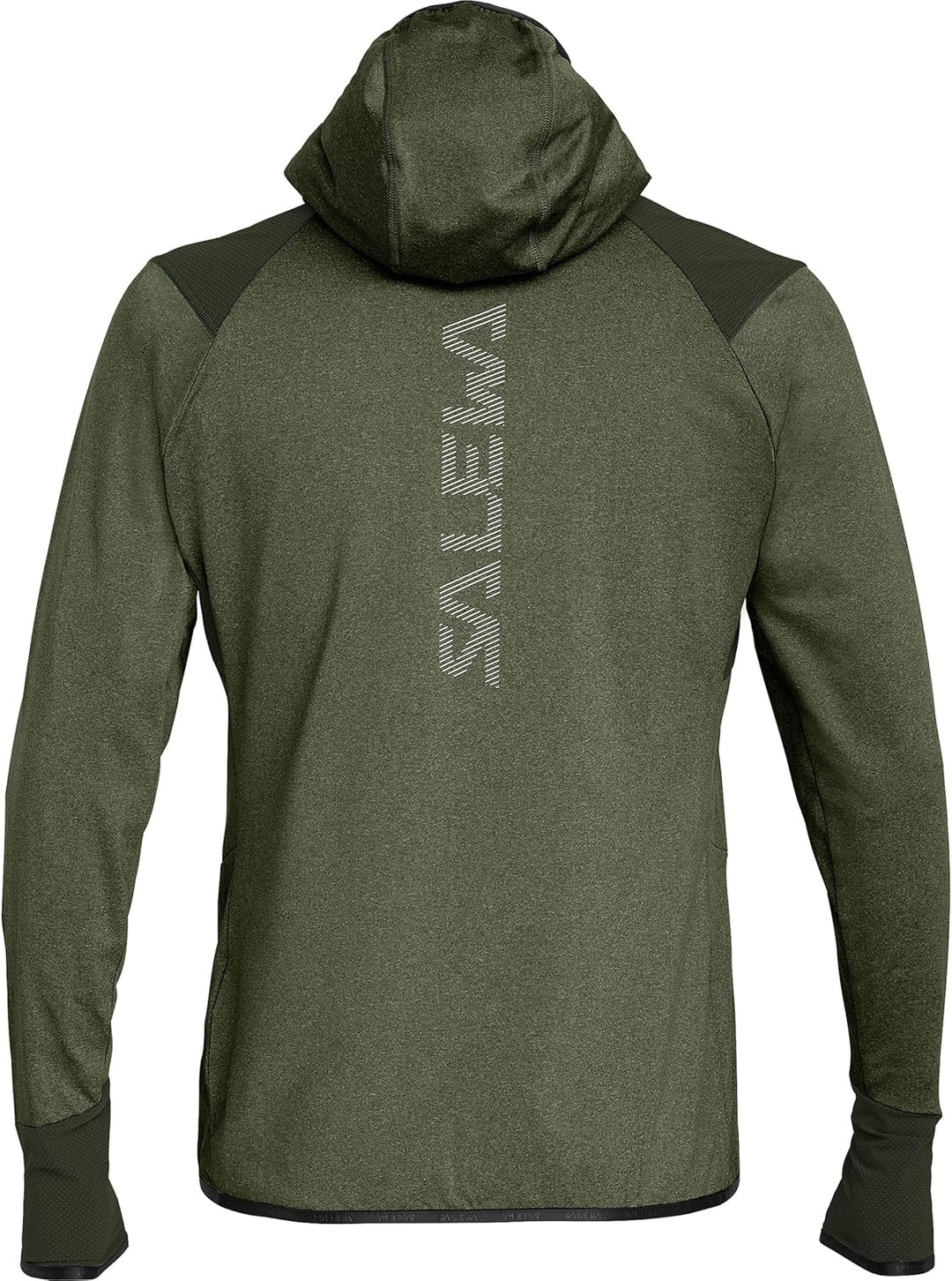 Salewa N/A - Agner Powertex Herrenjacke, Grau/Schwarz, Grösse EU 48 | M 2019 Herren S dark olive, S