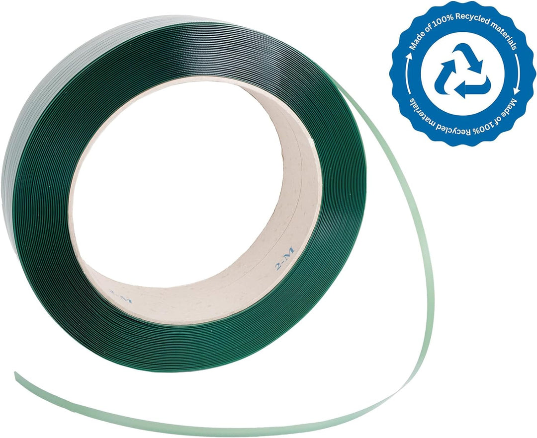 PET Polyester-Umreifungsband | Breite: 12,5mm | Dicke: 0,60mm | Länge: 2500mtr | Kerndurchmesser: 40