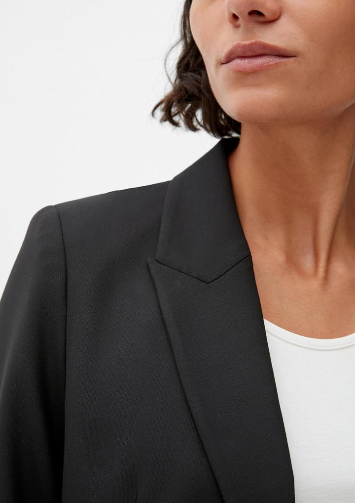 s.Oliver Damen 150.11.899.15.152.2102883 Blazer 34 9999_schwarz, 34 9999_schwarz