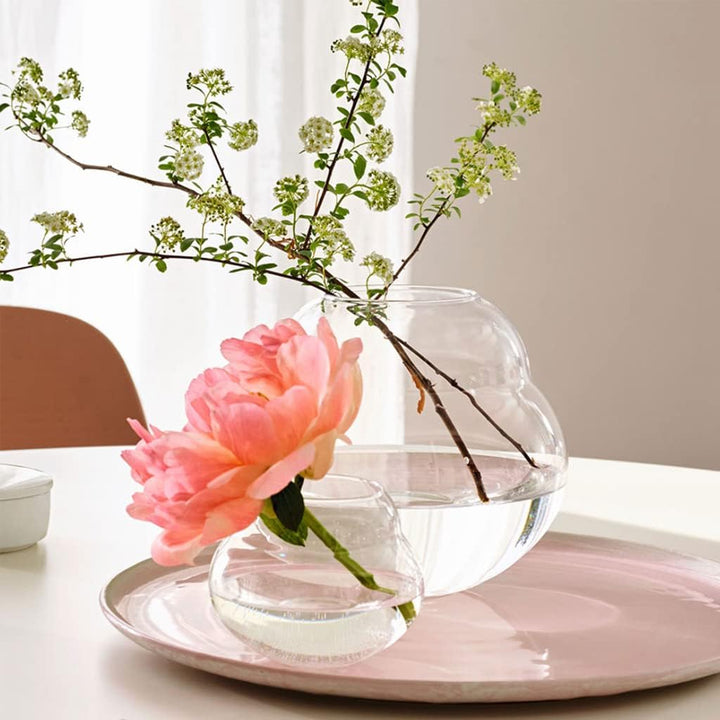 Villeroy und Boch Jolie Claire Vase, 17 cm, Kristallglas, Klar Windlicht Claire, Windlicht Claire