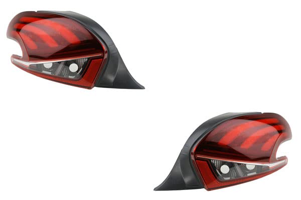 Johns, passend für Peugeot 208 LED-Heckleuchte 06/15- Set links & rechts