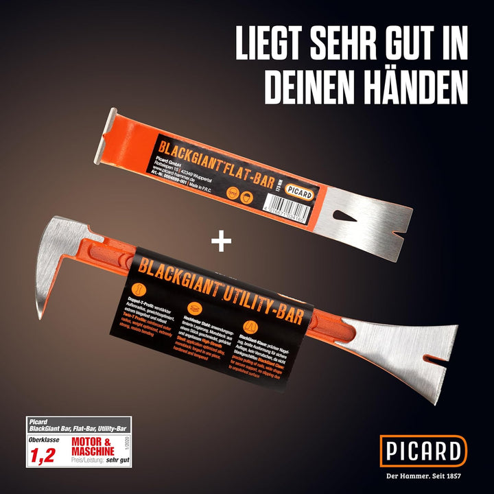 Picard Nageleisen | BlackGiant TwinSet | 2-teilig