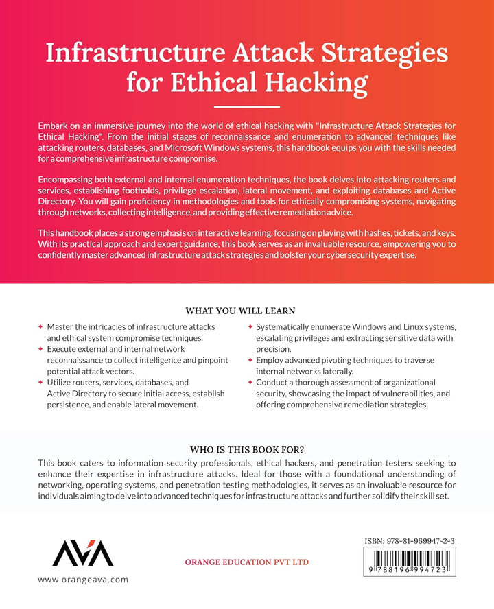 Infrastructure Attack Strategies for Ethical Hacking: Unleash Advanced Techniques and Strategies to