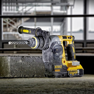 Dewalt 18 Volt SDS-plus Akku Kombihammer DCH273P2T (24 mm) (Dreh- und Schlagstopp, bürstenloser Moto