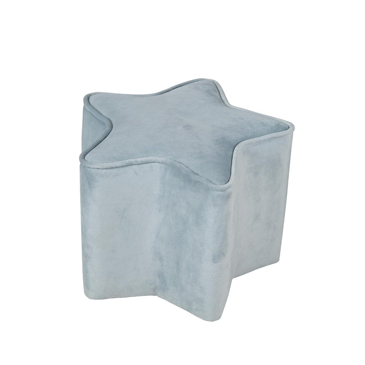 roba Baumann GmbH Kinderhocker in Sternform - Lil Sofa, Hellblau, 24 cm Sternform Hellblau/Sky, Ster