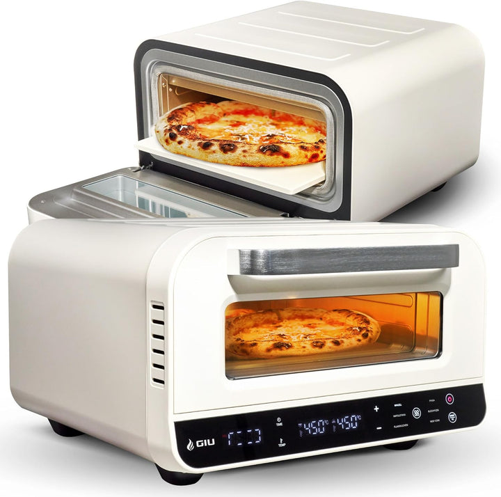 GIU Elektrischer Pizzaofen - Starker Elektro-Ofen für neapolitanische Pizza | Backofen, Pizzaofen, e