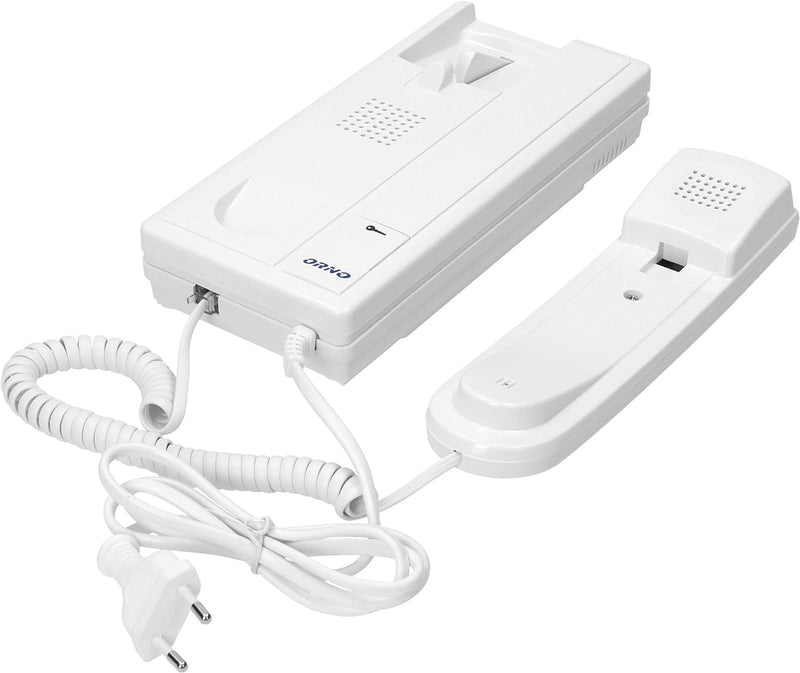 ORNO Fossa Gegensprechanlage 1 Einfamilienhaus für Unterputz 2-Draht 230 V AC Nachname Hintergrundbe