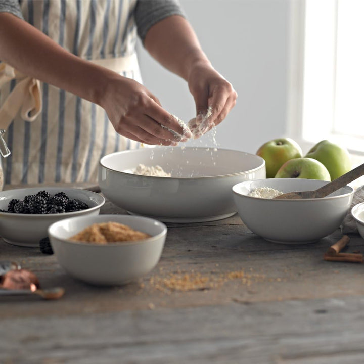Denby USA Natural Canvas Serving Bowl Servierschale, Servierschale