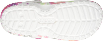 Crocs Unisex Classic Lined Tie-dye Clogs, Blotched Tie Dye
