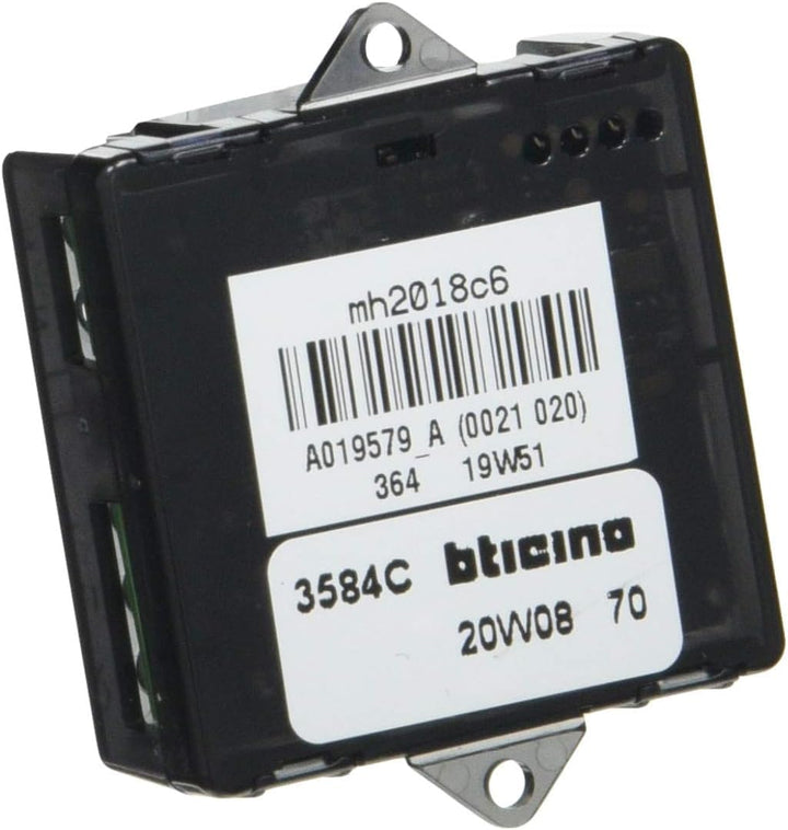 Bticino 3584C Living Now Micro-Module angeschlossen, 300 W Single, Single