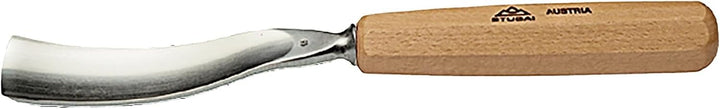Stubai gebogenes Hohleisen 20 mm – hochwertiges Schnitzwerkzeug für grossflächige Relief‑ und Holzar