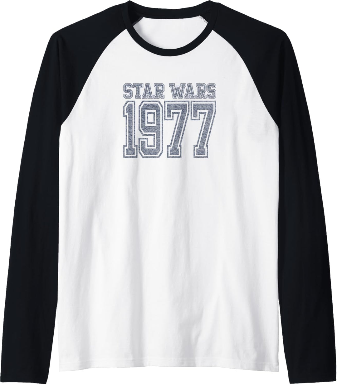 Star Wars Colliegate Style Star Wars Logo 1977 Raglan