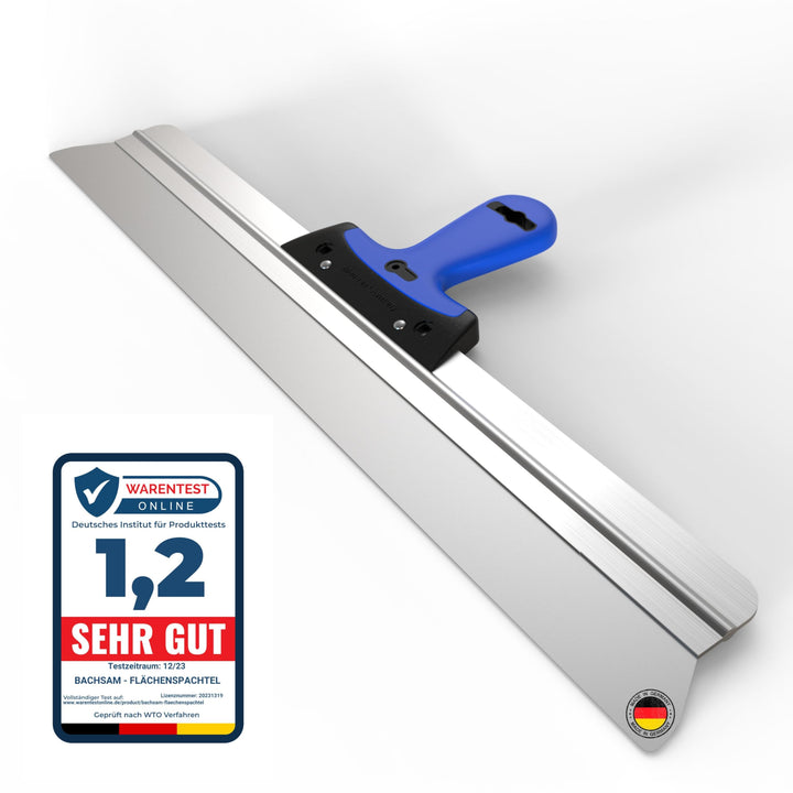 BACHSAM® Made in Germany hochwertiger Flächenspachtel 600mm breit - Profi Fassadenspachtel zum Spach