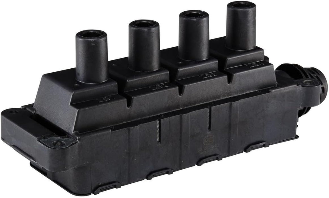 HELLA 5DA 193 175-641 Zündspule - 12V - 6-polig - Blockzündspule - geschraubt