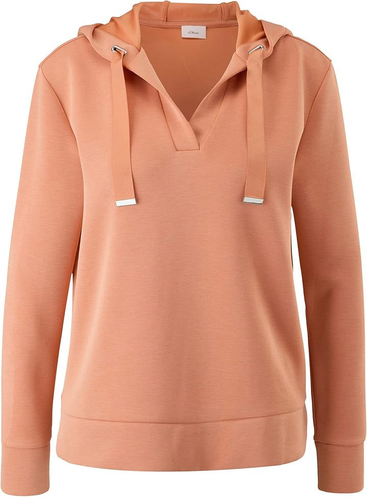 s.Oliver BLACK LABEL Damen Sweatshirt 32 Orange 2275, 32 Orange 2275