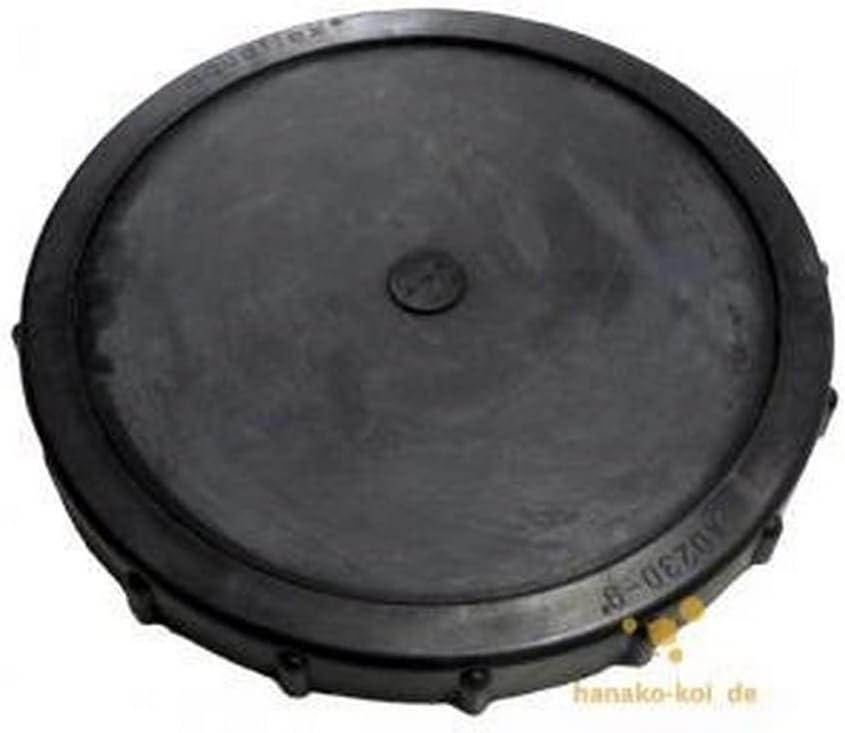 AquaForte professionelle Membranbelüftung Scheibe, 25 cm, 3/4 Zoll AG, 33-133l/min