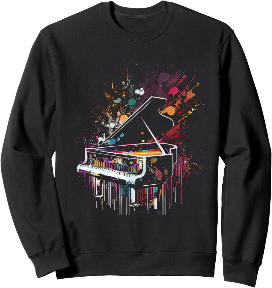 Piano Klavier Sweatshirt