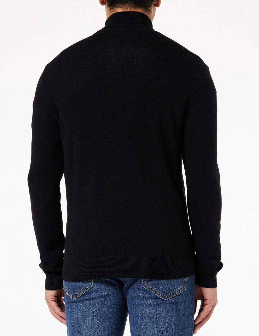 United Colors of Benetton Herren Strickjacke L Schwarz 100, L Schwarz 100